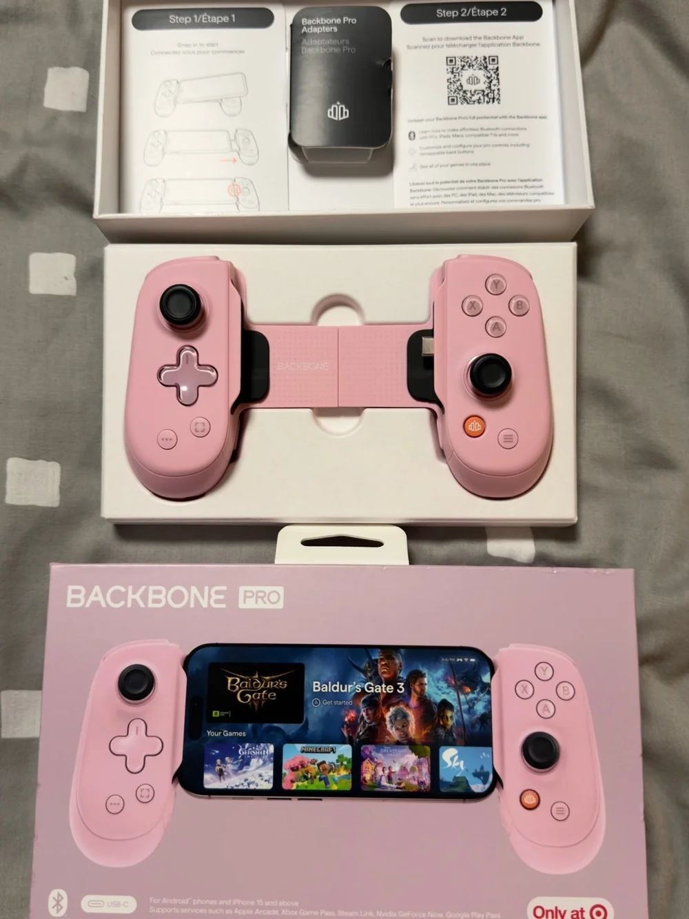 Backbone Pro Mobile and Wireless Gaming Device USB-C